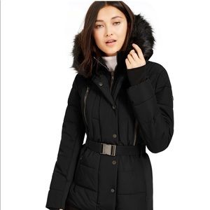 MICHAEL Michael Kors Belted Puffer Coat
